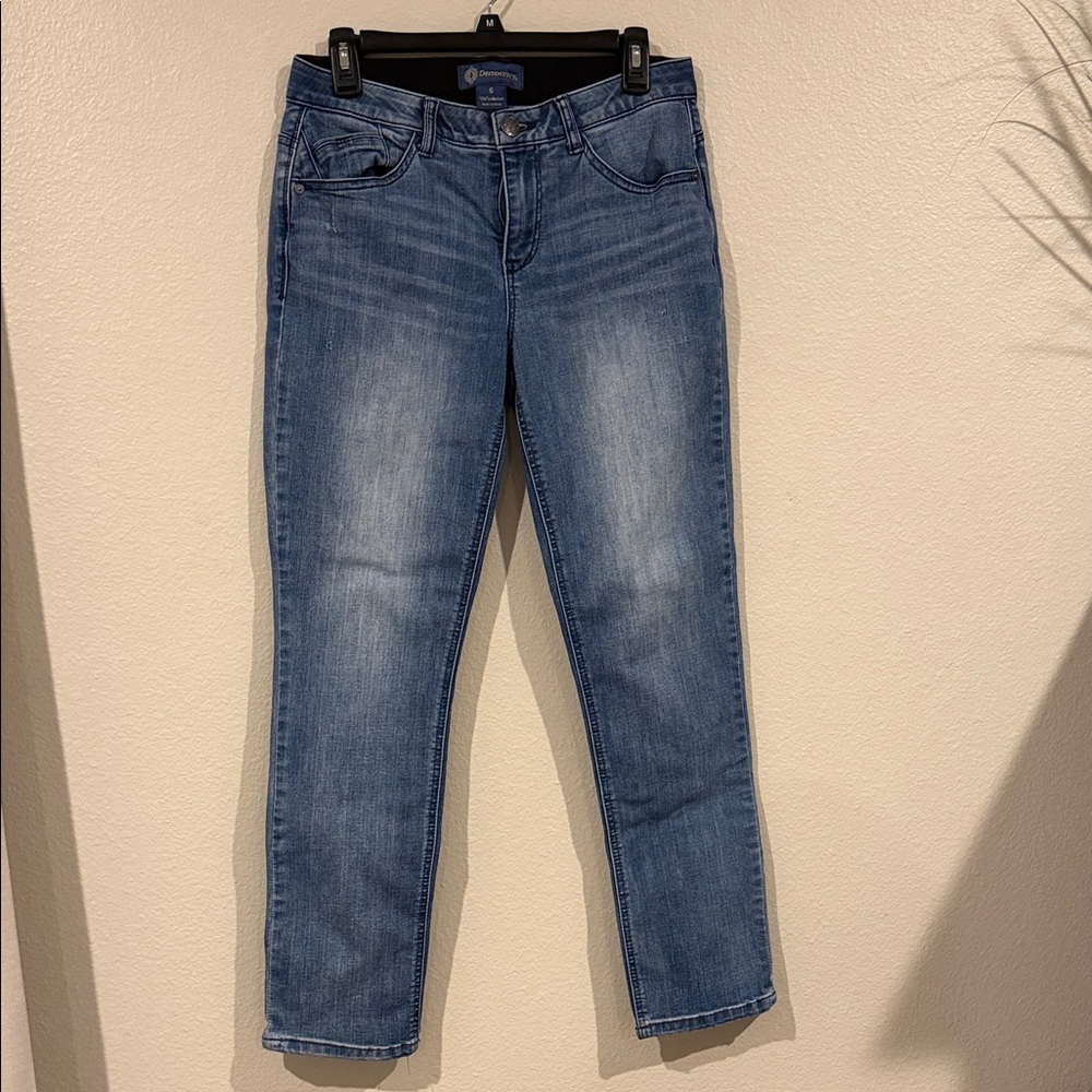 Democracy Classic Blue Straight Leg Jeans